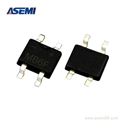 整流桥堆MB6F，ASEMI品牌