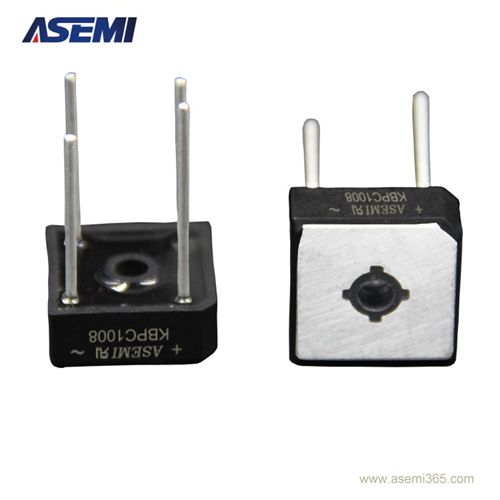 ASEMI整流桥KBPC1008(自带散热片)