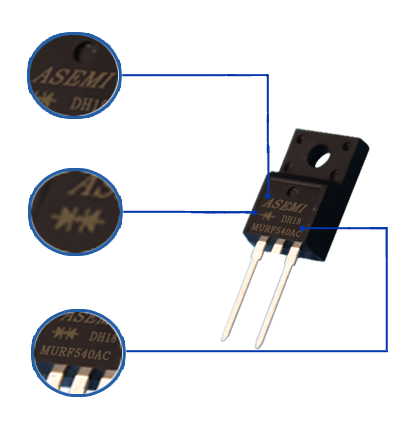 ASEMI快恢复二极管MURF540AC
