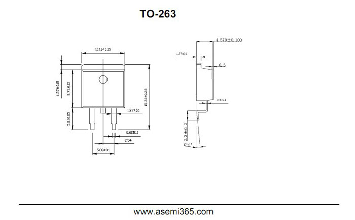 ASEMI肖特基二极管MBR1060FCT