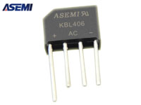 ASEMI整流桥KBL406